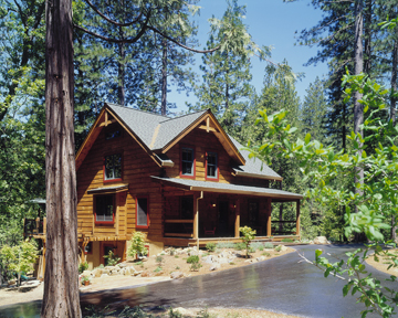 Timberhaven log home design, log home floor plan, Beck, Elevation